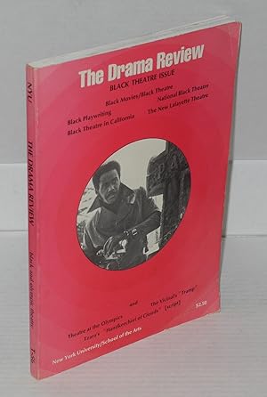 Image du vendeur pour tdr: the drama review vol. 16, #4, December, 1972. Black theatre issue mis en vente par Bolerium Books Inc.