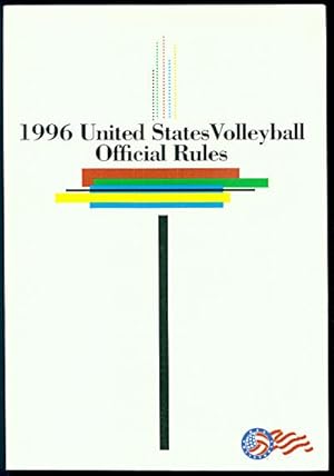 Seller image for 1996 United States Volleyball Official Rules as Approved By USA Volleyball for sale by Inga's Original Choices