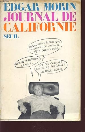 Seller image for JOURNAL DE CALIFORNIE for sale by Le-Livre
