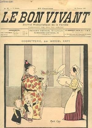 Seller image for LE BON VIVANT N67 - COQUETTERIE for sale by Le-Livre