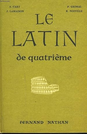 Seller image for LE LATIN DE QUATRIEME. for sale by Le-Livre