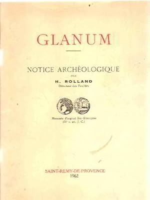 Glanum/ notice archeologique