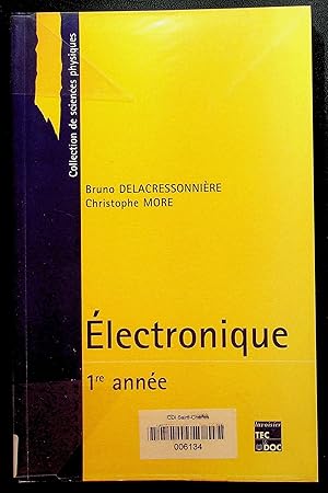 Image du vendeur pour Electronique 1re anne mis en vente par LibrairieLaLettre2