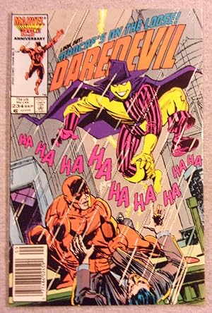 Imagen del vendedor de Daredevil, Volume 1, Number 234, September 1986 a la venta por Book Nook