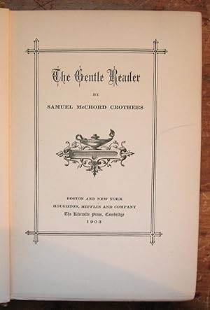 Seller image for The Gentle Reader. for sale by Monkey House Books
