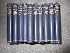 The Complete Works (10vols) The Autocrat at the Breakfast Table ( 2 vols) the Professor at the Br...