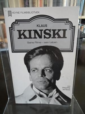 Image du vendeur pour Klaus Kinski. Seine Filme - sein Leben. mis en vente par Antiquariat Floeder