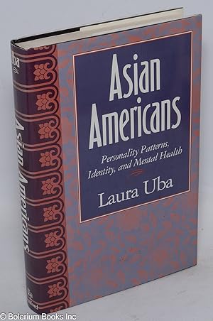 Seller image for Asian Americans personality patterns, identity, and mental health for sale by Bolerium Books Inc.