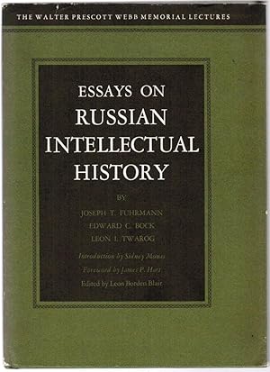 Bild des Verkufers fr Essays on Russian Intellectual History zum Verkauf von Besleys Books  PBFA