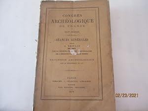 Congrès Archéologique de France - Session tenue à Senlis , en 1877 - Senlis - cimetière de Campan...