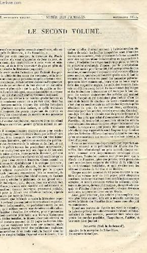 Seller image for Le muse des familles - lecture du soir - 1re srie - livraison n52 - Le second volume. for sale by Le-Livre
