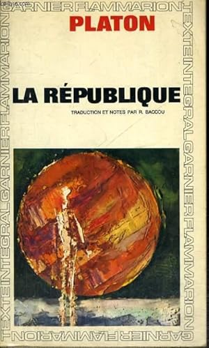 Image du vendeur pour LA REPUBLIQUE mis en vente par Le-Livre