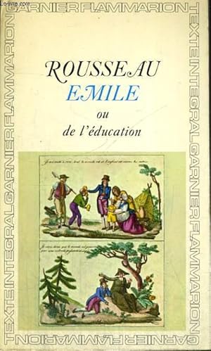 Bild des Verk�ufers f�r EMILE, OU DE L'EDUCATION zum Verkauf von Le-Livre
