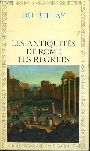 Bild des Verkufers fr LES ANTIQUITES DE ROME, LES REGRETS zum Verkauf von Le-Livre