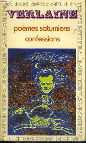 Seller image for POEMES SATURNIENS, CONFESSIONS for sale by Le-Livre