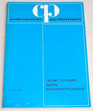 Image du vendeur pour L'ECHEC SCOLAIRE, ABORD PSYCHOPATHOLOGIQUE mis en vente par LE BOUQUINISTE