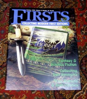 Seller image for Firsts Magazine, Cover Story Featuring The Hobbit and J.R.R. Tolkien for sale by The Tolkien Bookshelf