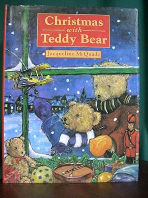 Imagen del vendedor de CHRISTMAS WITH TEDDY BEAR a la venta por Robert Gavora, Fine & Rare Books, ABAA