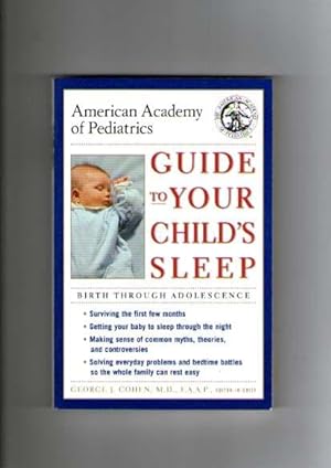 Seller image for American Academy of Pediatrics Guide to Your Child's Sleep: Birth Through Adolescence for sale by Books Authors Titles