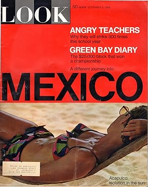 Seller image for Green Bay Diary (Part II)'.1st appearance article in Look Magazine, September 3, 1968 for sale by Dorley House Books, Inc.