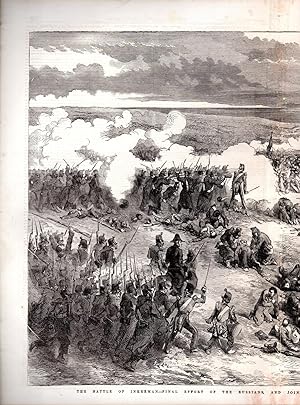 Seller image for ENGRAVING: "The Battle of Inkerman" .from the Illustated London News, December 16, 1854 for sale by Dorley House Books, Inc.