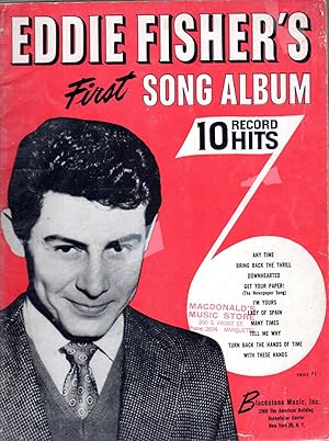 Seller image for Eddie Fisher's First Song Album (10 Record Hits) for sale by Dorley House Books, Inc.