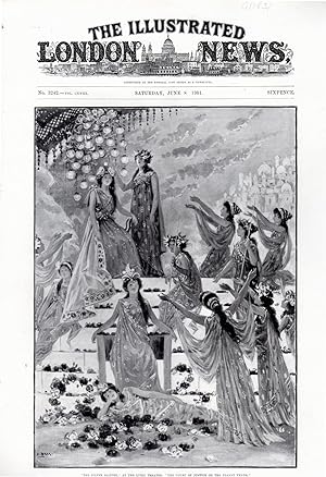 Seller image for ENGRAVING: "The Silver Slipper" At the Lyric Theatre'.from the Illustrated London News, June 8, 1901 for sale by Dorley House Books, Inc.