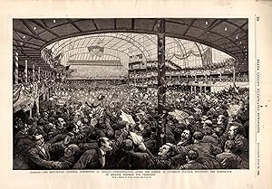 Seller image for ENGRAVING: 'Illinois--The Republican National Convention at Chicago' .Frank Leslie's Illustrated Newspaper, 6/30/1888 for sale by Dorley House Books, Inc.
