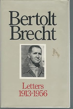 Imagen del vendedor de Bertolt Brecht: Letters a la venta por Dorley House Books, Inc.