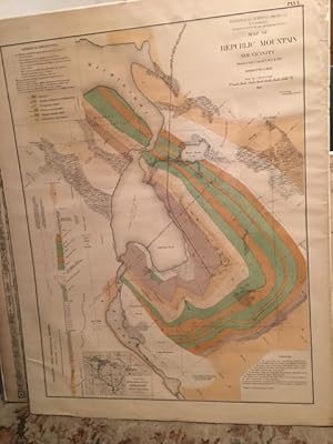 Seller image for MAP: Republic (Mine) Mountain and Vicinity, Marquette Co,Michigan for sale by Dorley House Books, Inc.