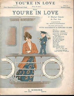 Seller image for You're In Love.from the Musical Comedy You're in Love (Sheet Music) for sale by Dorley House Books, Inc.
