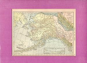 Seller image for MAP: Alaska (From Hammond's Atlas of the World for sale by Dorley House Books, Inc.