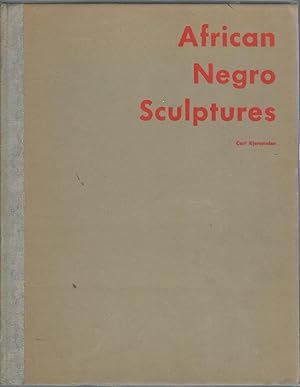 Image du vendeur pour Afrikanske Negerskulpturer: African Negro Sculptures mis en vente par Dorley House Books, Inc.