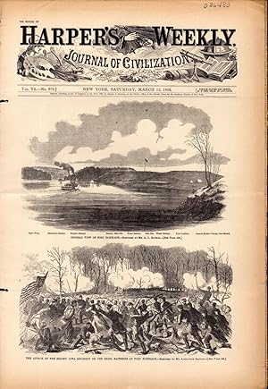 Seller image for Harper's Weekly, Saturday, March 15, 1862 for sale by Dorley House Books, Inc.