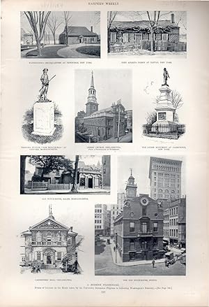 Seller image for PRINT: 'A Modern Pilgrimage'.photos from Harper's Weekly, August 4, 1894 for sale by Dorley House Books, Inc.