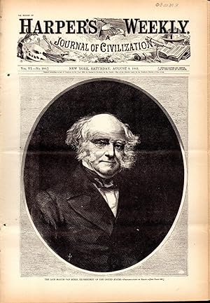 Seller image for Harper's Weekly, Saturday, August 9, 1862 for sale by Dorley House Books, Inc.