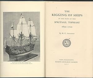 Immagine del venditore per Rigging of Ships in the Days of the Spritsail Topmast, 1600-1720 venduto da Dorley House Books, Inc.