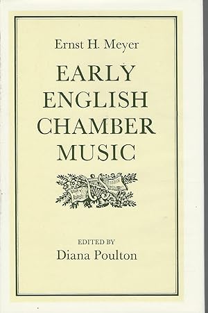 Bild des Verkufers fr Early English Chamber Music From the Middle Ages to Purcell zum Verkauf von Dorley House Books, Inc.