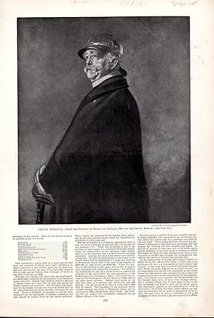 Seller image for ENGRAVING: "Prince Bismarck" .engraving from Harper's Weekly, March 30, 1895 for sale by Dorley House Books, Inc.