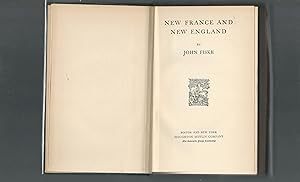 Seller image for New France and New England for sale by Dorley House Books, Inc.