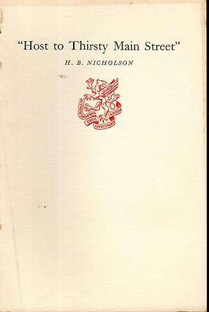Imagen del vendedor de Host to Thirsty Main Street': Coca-Cola--since 1886 a la venta por Dorley House Books, Inc.