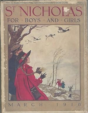 Imagen del vendedor de St. Nicholas for Boys and Girls; March, 1918 a la venta por Dorley House Books, Inc.