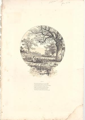 Seller image for ENGRAVING: "Spring".engraving from The Aldine Magazine, January, 1874 for sale by Dorley House Books, Inc.