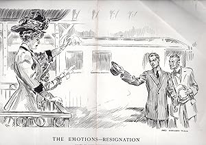 Imagen del vendedor de Engraving: "The Emotions--Resignation".engraving From Harper's Weekly, November 23, 1907 a la venta por Dorley House Books, Inc.