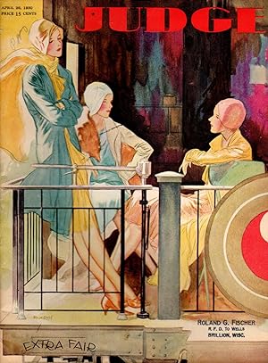 Seller image for Judge: The World's Wittiest Weekly: Volume 98, No. 2230: April 26, 1930 for sale by Dorley House Books, Inc.