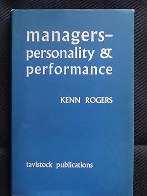 Seller image for MANAGERS - PERSONALITY & PERFORMANCE for sale by Douglas Books