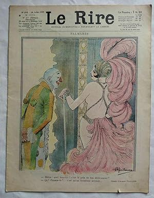 Le Rire . N° 599 du 26 Juillet 1930. Journal humoristique paraissant le samedi