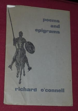 Imagen del vendedor de Poems and Epigrams a la venta por Pensees Bookshop