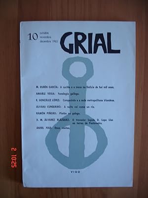 Grial.Revista Galega de Cultura nº 10.