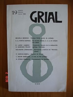 Grial.Revista Galega de Cultura nº 19.
